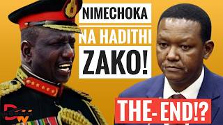 FINALLY! RUTO'S HAND FORCED TO FIRE ALFRED MUTUA!?
