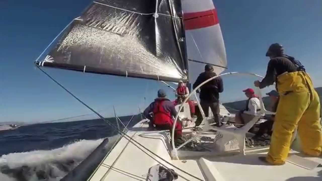 Chinese Jibe on Farr 40 YouTube