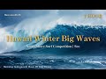 1 Hour BGM | Hawaii Winter Big Waves | North Shore Surf Competition | See the Ocean, Hear the Waves