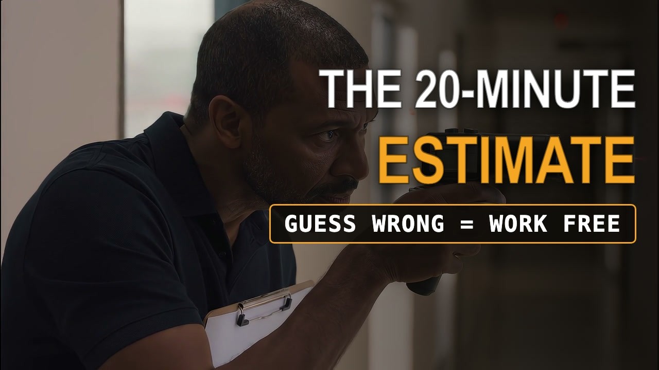 Video thumbnail for How to Estimate a Cleaning Job — the 20-Minute Method