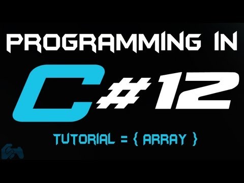 Programming in C Tutorial 12: Array [HD]