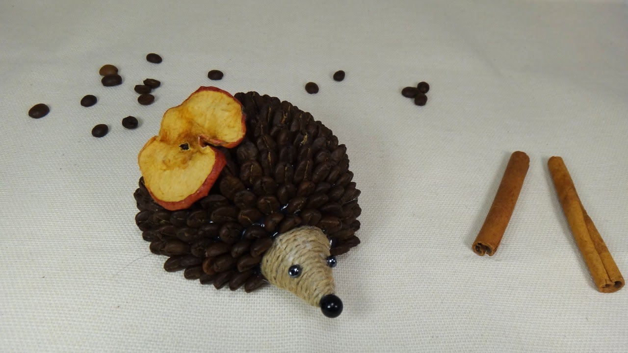 Handmade Hedgehog from cones and a plastic bottle Handmade Hedgehog from cones and a plastic bottle