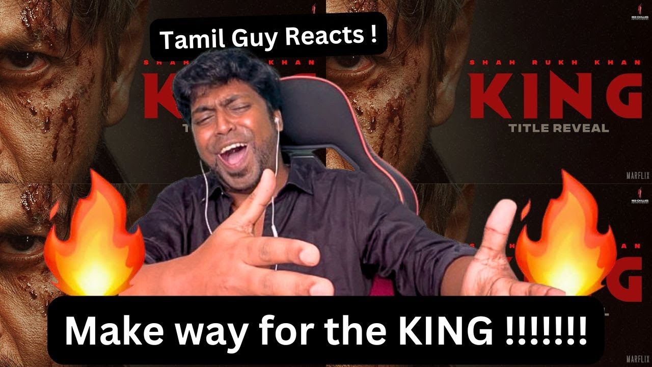 KING Title Reveal Reaction | Mr Earphones | #shahrukh #anirudh #siddharthanand