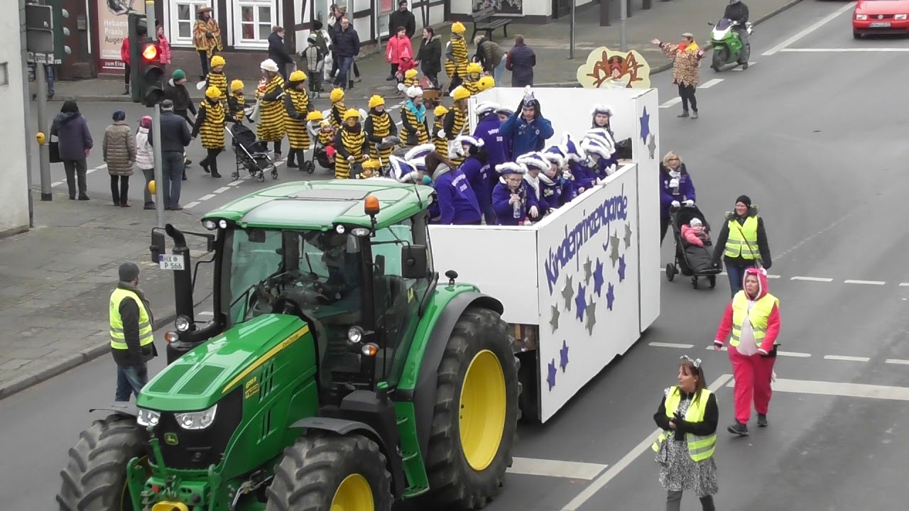 Beverunger Kinderkarnevals Umzug 10 02 2018