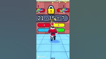 ROSÉ & Bruno Mars - APT.  Math Run 2💜🎵  #roblox #apt #robloxedit #roblox