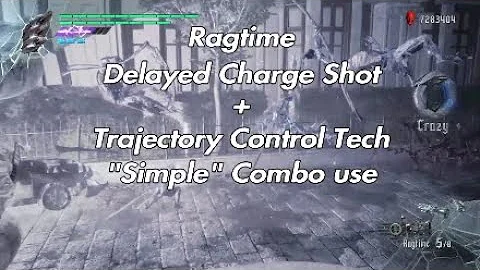 DMC 5 Ragtime tech showcase: Delayed Charge Shots and Trajectory Control