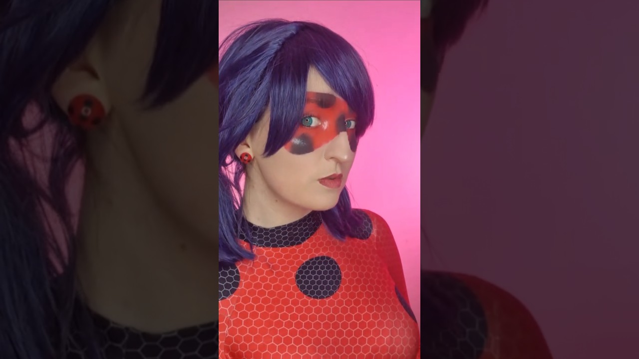 🐞🐈‍⬛ Miraculous Ladybug Transition 🐈‍⬛🐞 season 6 opinions?? 👀 #cosplay #miraculousladybug #shorts