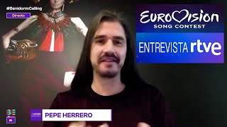 Entrevista RTVE Pepe Herrero - Benidorm Calling