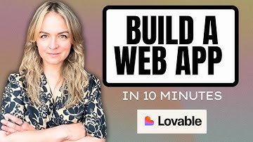 Build a Complete Web App in 10 Minutes with AI (No Code Required!) | Lovable Tutorial 2025