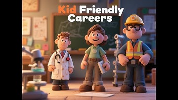 Kid Friendly Careers | Kids Jobs | Dream Jobs For Kids | Fun Careers For Children | Learning Jobs |