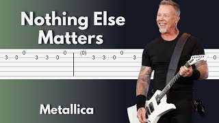 PDF Sample Metallica - Nothing Else Matters guitar tab & chords by Stunning Music Tabs.