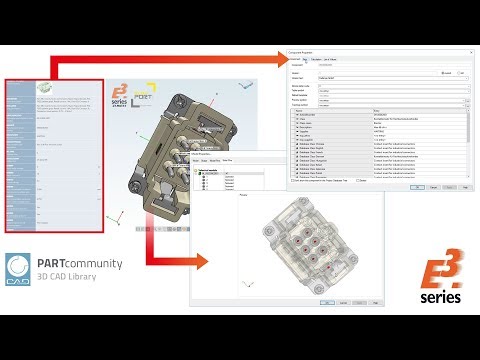 Zuken E³.series - Component Data Portal - powered by CADENAS