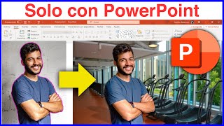 Como eliminar fondo de una imagen y editarla con PowerPoint (Borrar-Quitar- Rápido)