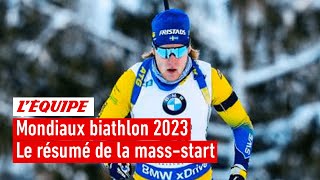 Le résumé de la mass start à Oberhof - Biathlon - Mondiaux (H)