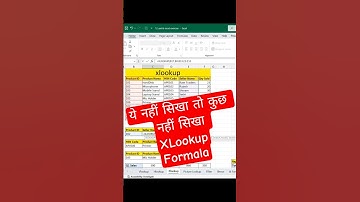 excel tips and tricks xlookup formula #shorts #excel