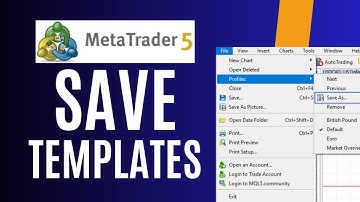 How To Save Templates On MT5