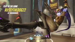 Widowmaker POTG and highlights raw edit trick shots too