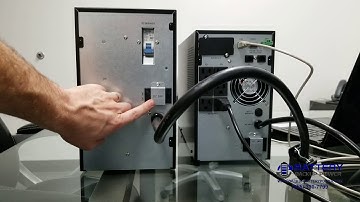 How To Add An External Battery Pack To A Battery Backup UPS (Uninterruptible Power Supply)
