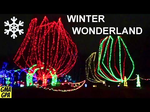 Video: Winter Wonderland di Taman Tilles di St. Louis County