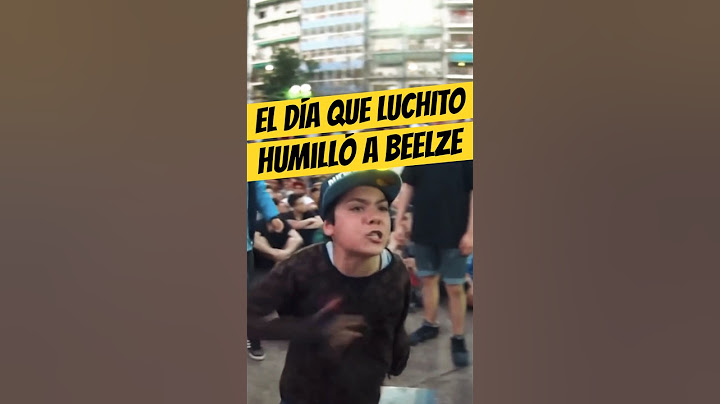 El día que LUCHITO HUMILLÓ a BEELZE🎅🏼🔥 #freestyle #quintoescalon