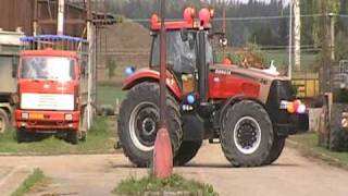 CASE IH magnum projíždí Fendťáckým územím