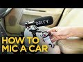 How To Mic A Car | Hiding Microphones In Any Automobile