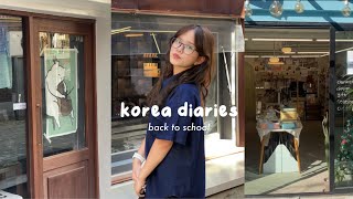 Korea diaries ✩🐰 ₊˚ Back to school | Du học Hàn Quốc | @mytadeyy