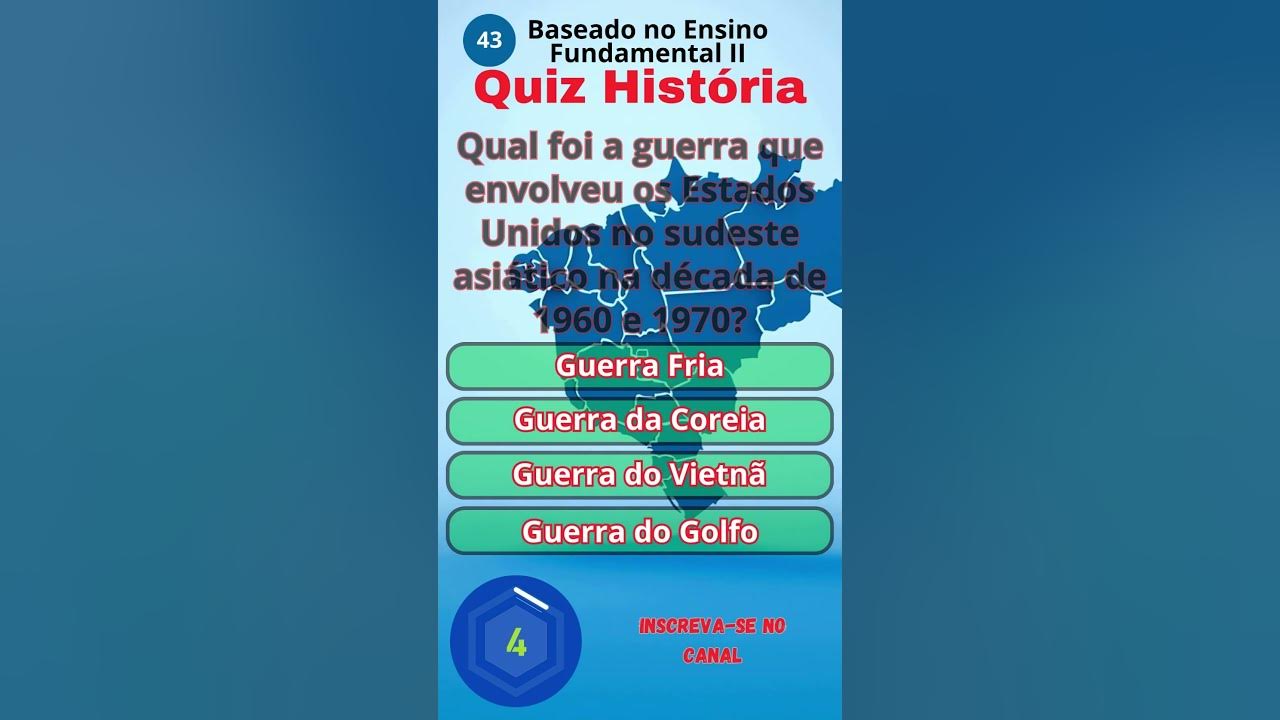 Quiz História 43 #quiz #quizz #curiosidades #quizmania #quizze 