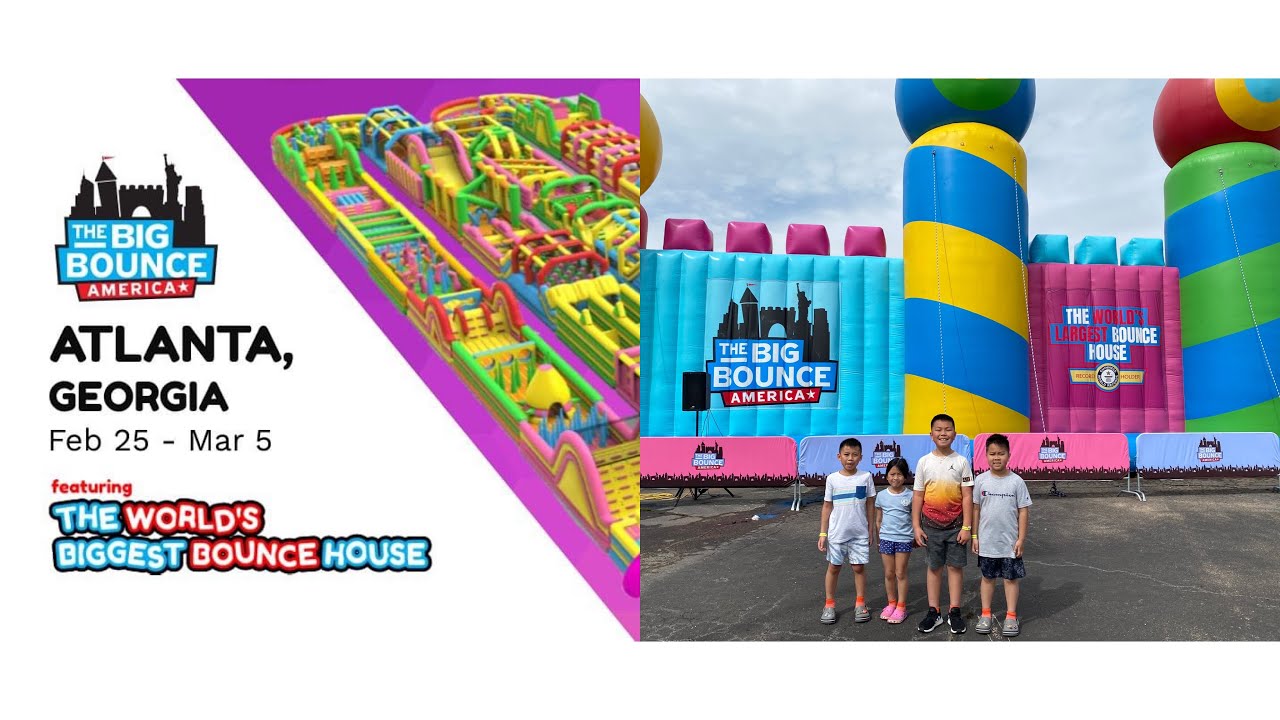 The World’s BIGGEST Bounce House County Fairgrounds YouTube