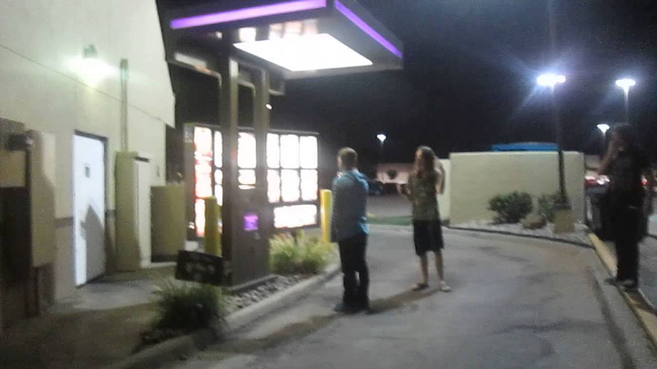 Walking through the Taco Bell drive thru YouTube
