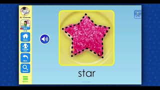 Celebrity ABC Mouse - Learning Path - Basics - Shapes  - Star Profile