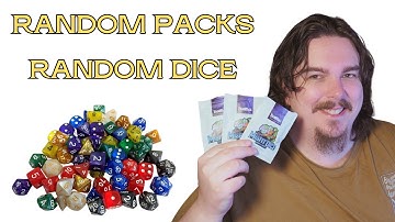 Opening an ENTIRE Box of Random Dice Sets!