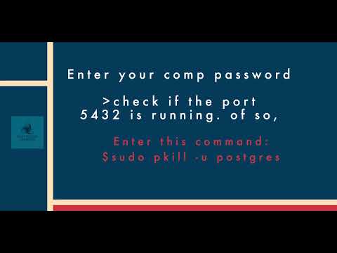Port 5432 Already in Use" — PostgreSQL Server Error Solved (Mac & Windows