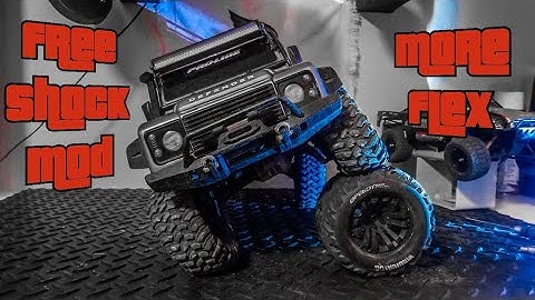 How To: Traxxas TRX4 FREE Shock Mod
