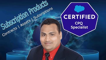 Subscription Products in Salesforce CPQ | #SalesforceCPQ