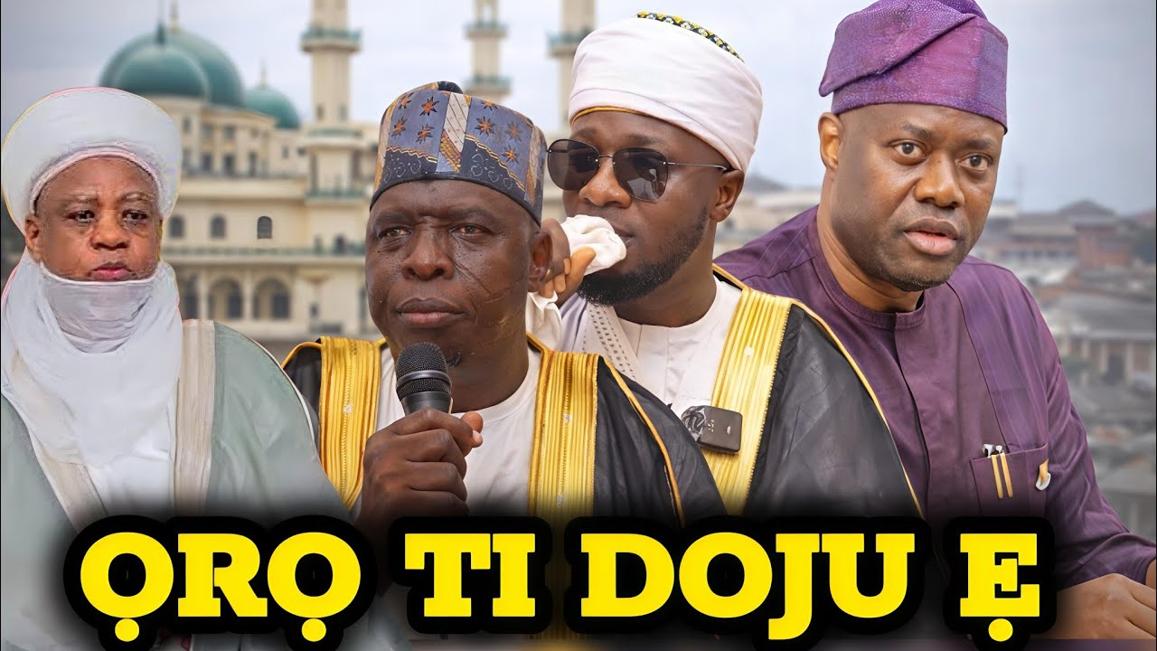 Ọrọ Doju ẹ ! Seyi Makinde Se Daada Lori Ọrọ Imamu Ogbomosho - Sheikh Daud Igi Ogun TU Pẹrẹpẹrẹ Ọrọ 
