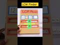 Quick & Easy Method to Find the LCM 📊 | Math Tips & Tricks