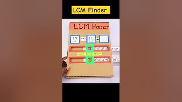 Best Way To Find L.C.M. #shorts #mathproject #maths #lcm #