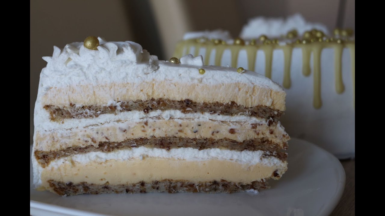 Rafaelo torta / Prava rafaelo torta sa lešnicima,kokosom i belom čokoladom-How to make Rafaello cake