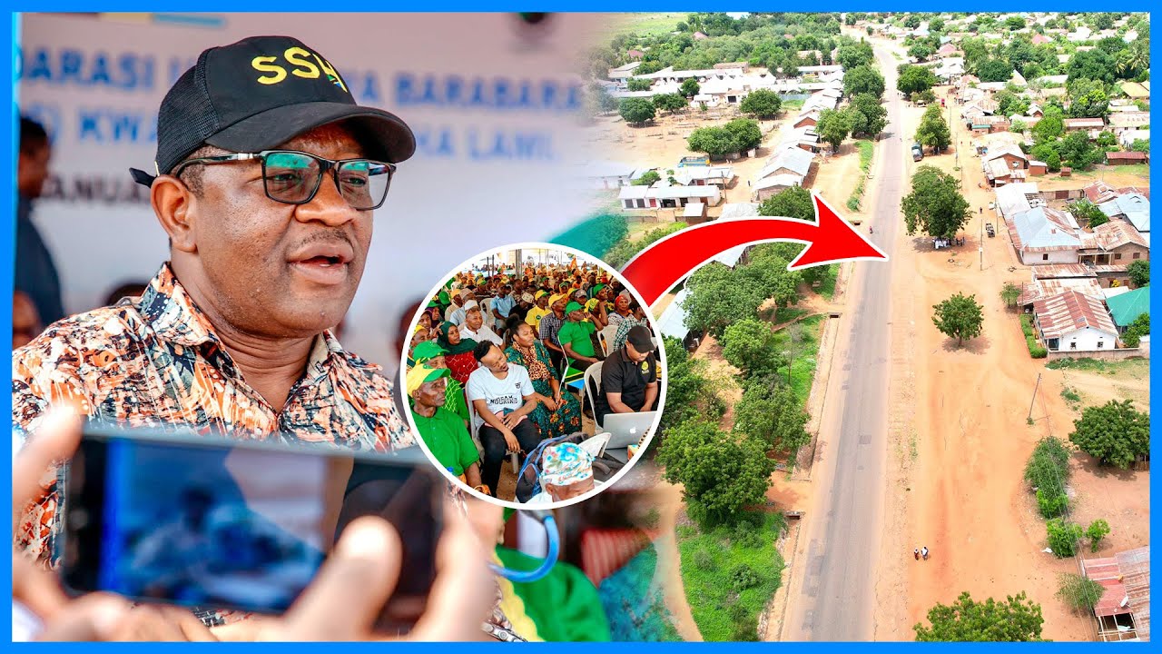 WAZIRI ULEGA ATAKA WAZAWA WAPEWE KIPAUMBELE UJENZI WA BARABARA