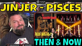 THEN AND NOW JINJER - PISCES | OLDSKULENERD REACTION | Napalm Records