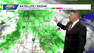 Video: Showers move through