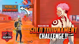 KHILADI ADDA SOLO TOURNAMENT | FREE FIRE | VEGETA FREE FIRE #freefire #solotournament #khiladiadda screenshot 2