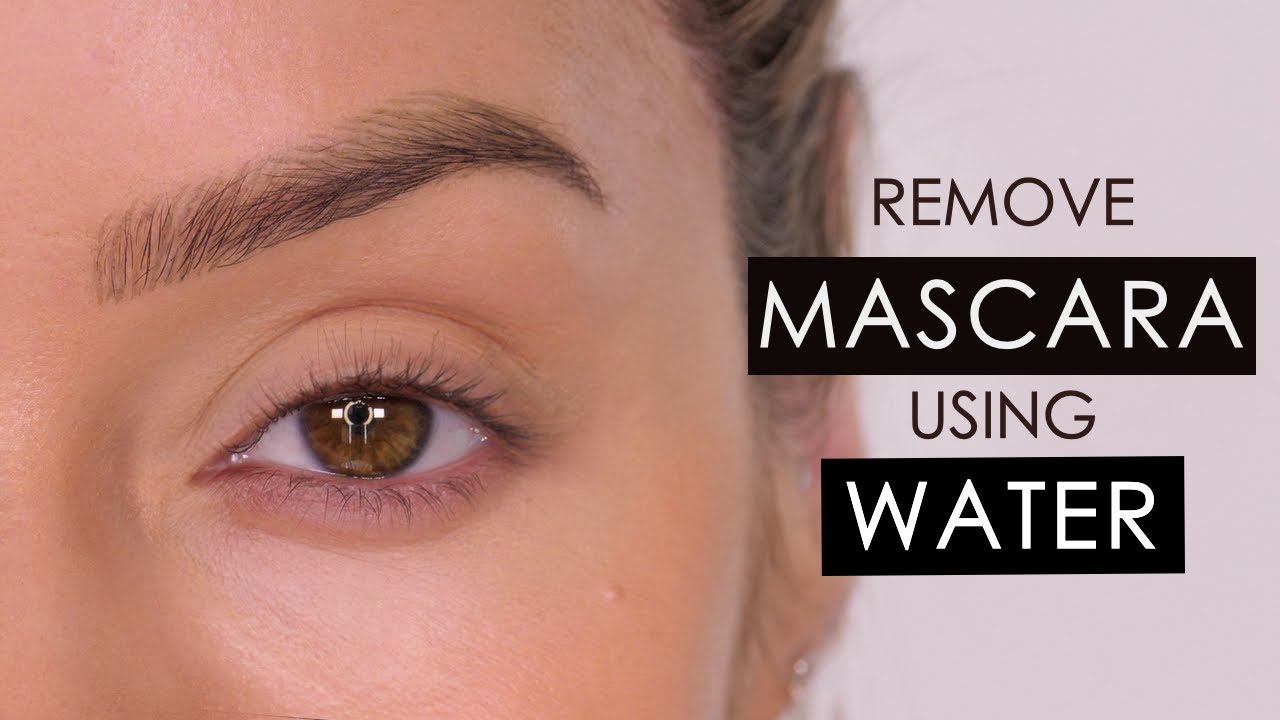 How-To Remove MASCARA With WATER | Shonagh - YouTube
