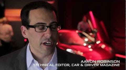 Car and Driver 12C review featuring Aaron Robinson