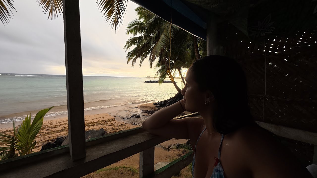 $50 a night Traditional Samoan Beach Fales INCLUDES breakfast & dinner 🤯🤩