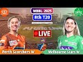 Perth Women Vs Melbourne Women 8th T20 | Live Analysis &amp; Discussion | WBBL 2025 Live