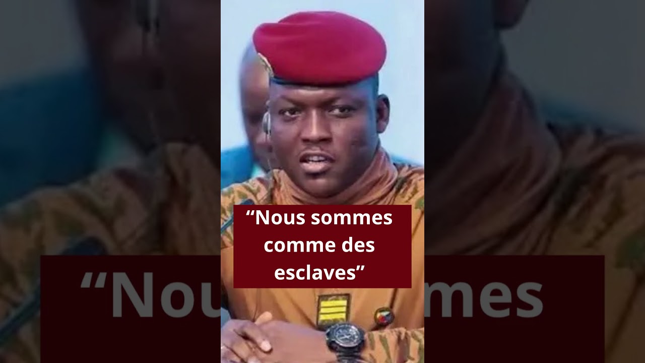 Ibrahim Traoré dévoile le secret pour éviter "l’esclavage"