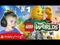 Lego Worlds Episode 1 Pirate Island HobbyFrogTV