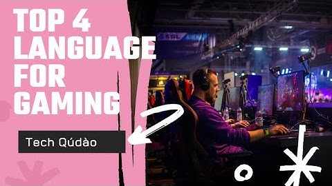 Top 4 programming language for game development